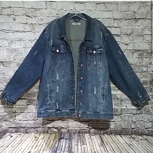 New Charlotte Russe Denim Jacket XXL